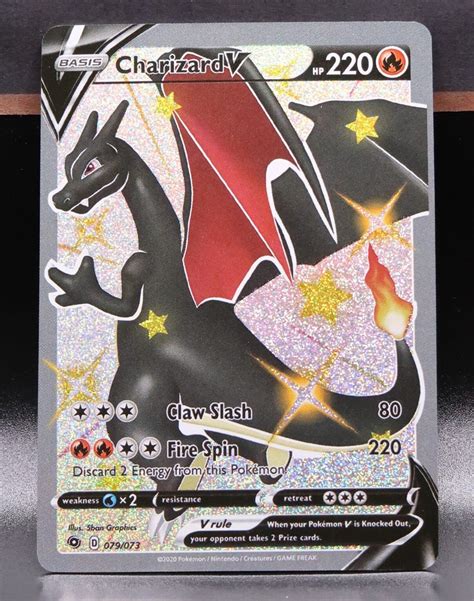 Charizard V 079/073 Pokémon card from Champion s Path expansion f.